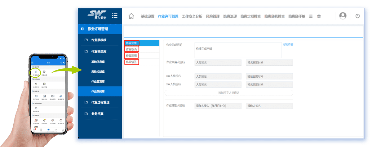 賽為安全“安全眼系統”作業許可管理03